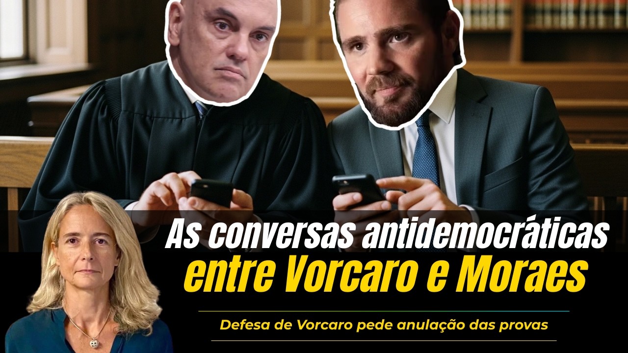 As conversas antidemocráticas entre Vorcaro e Moraes