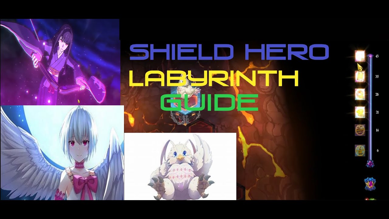 Complete LABYRINTH German Guide Season 10! Shield Hero Collab!  7DS Grand Cross