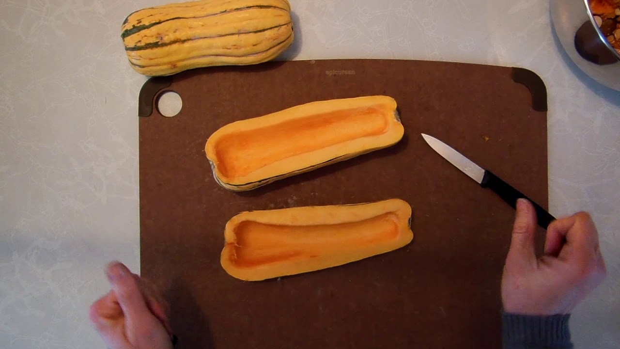 Cuisiner la courge: Delicata