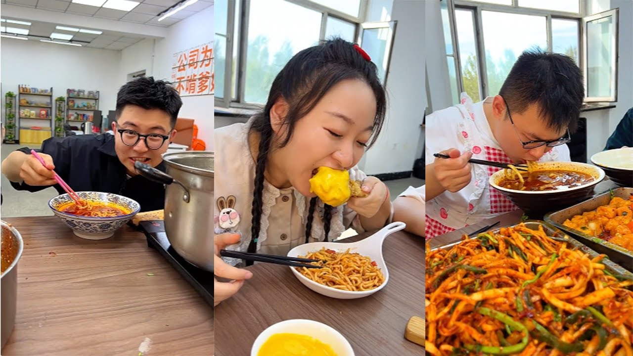 【明天誰做東】工位上的 「偷摸」 美食，暖了一上午的胃#food #家庭菜 #美食做法 #美食 #美食教程 #小吃