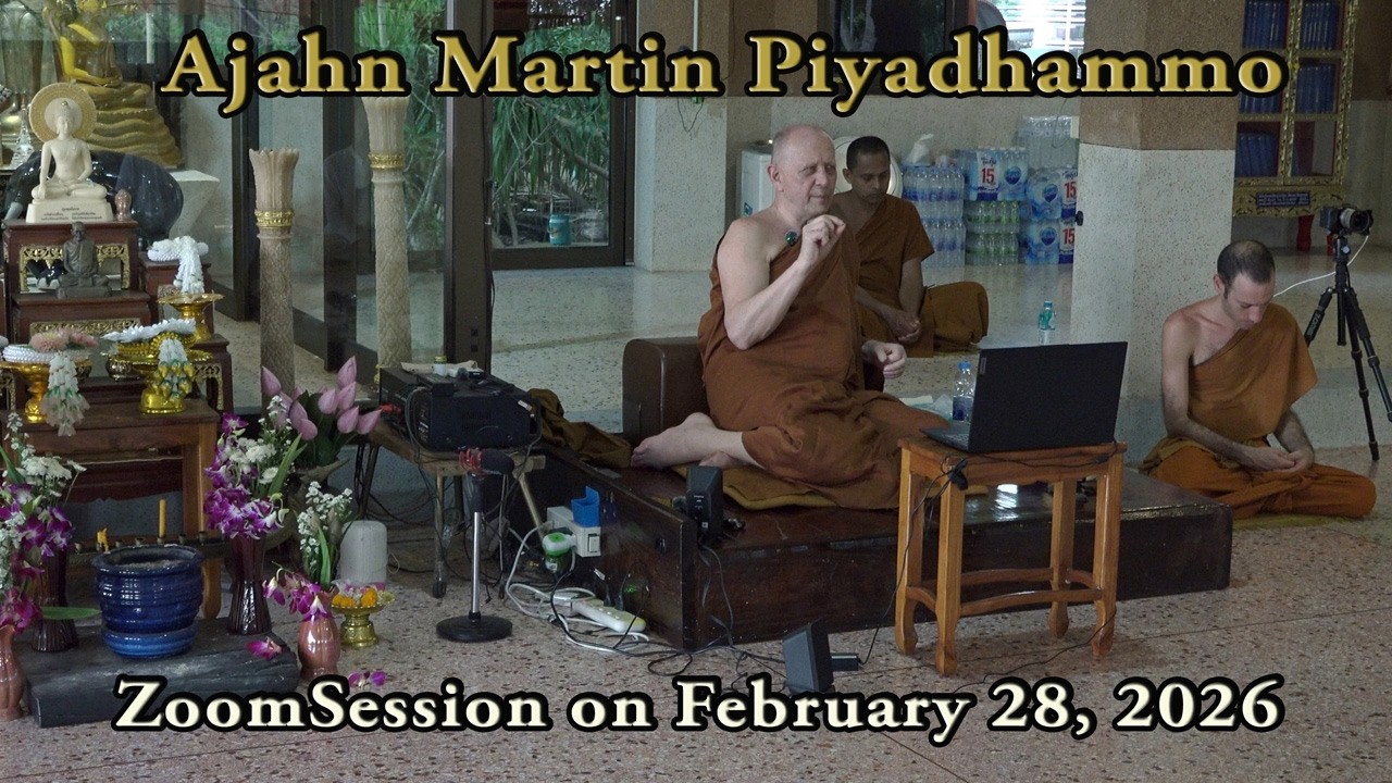 ZoomSession with Ajahn Martin (28/02/26)