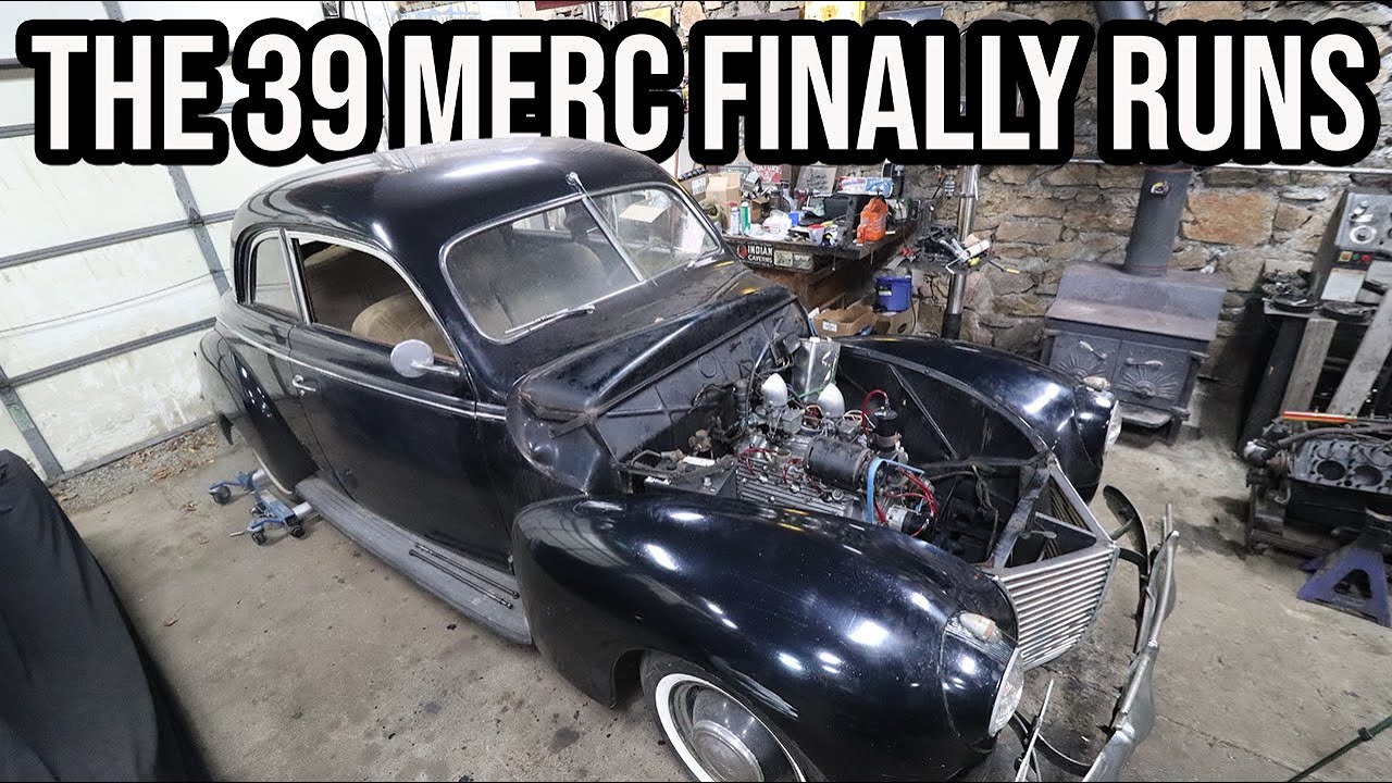 Mercury Coupe 1939 года получил новый улучшенный двигатель Flathead!!