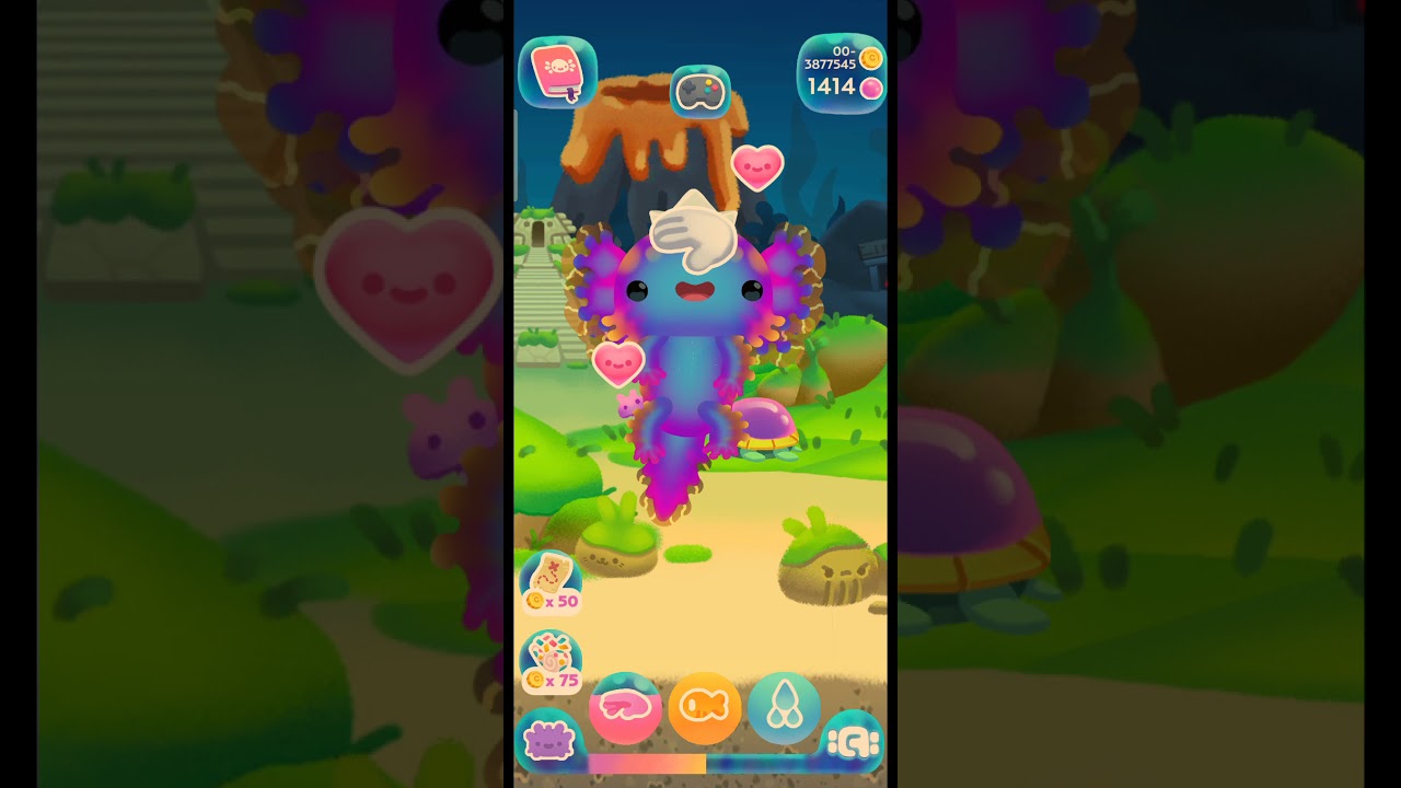 Axolochi game. It's so cute and fun to play.