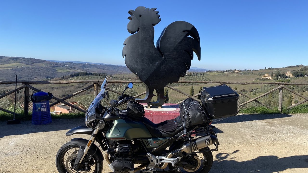 EROICA 2025 con la Moto Guzzi V85TT