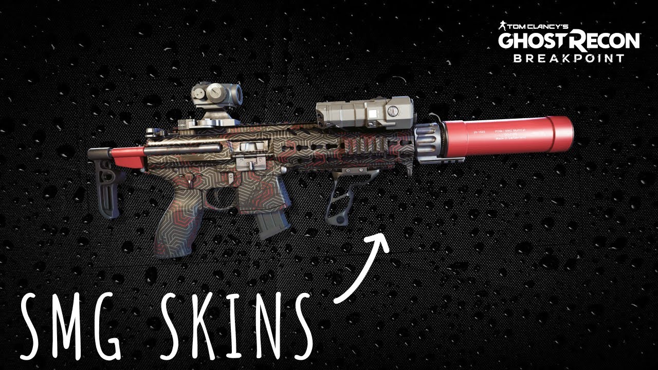 ❄️COOL❄️ SKINS FOR SMGs in Ghost Recon Breakpoint
