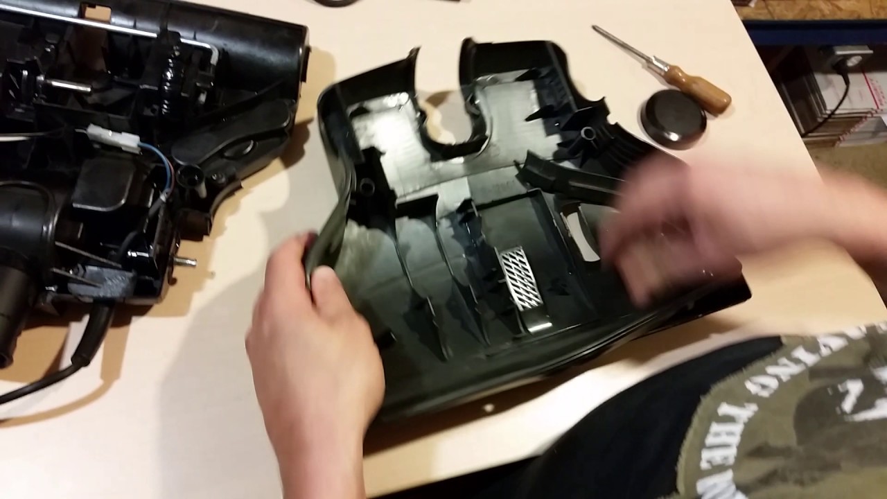 How to assemble a Rainbow vacuum power nozzle.