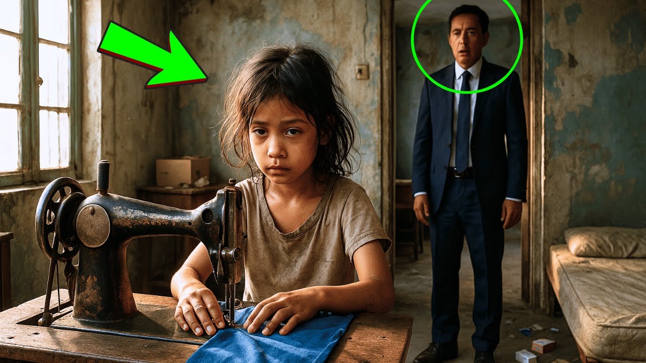 PRIA KAYA DATANG MENAGIH SEWA, SYOK MELIHAT GADIS KECIL MENJAHIT BAGAIKAN BUDAK...