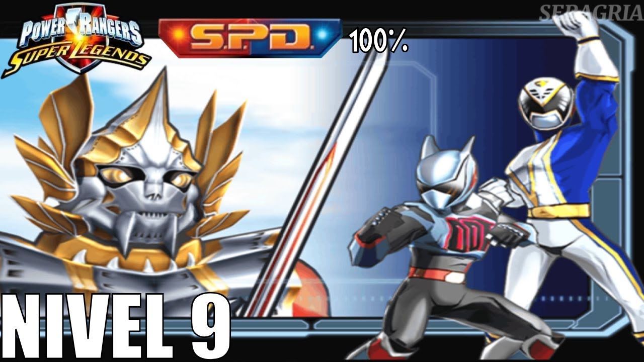 Power Rangers Super Legends | Walkthrough | Level 9 | SPD | 100% |