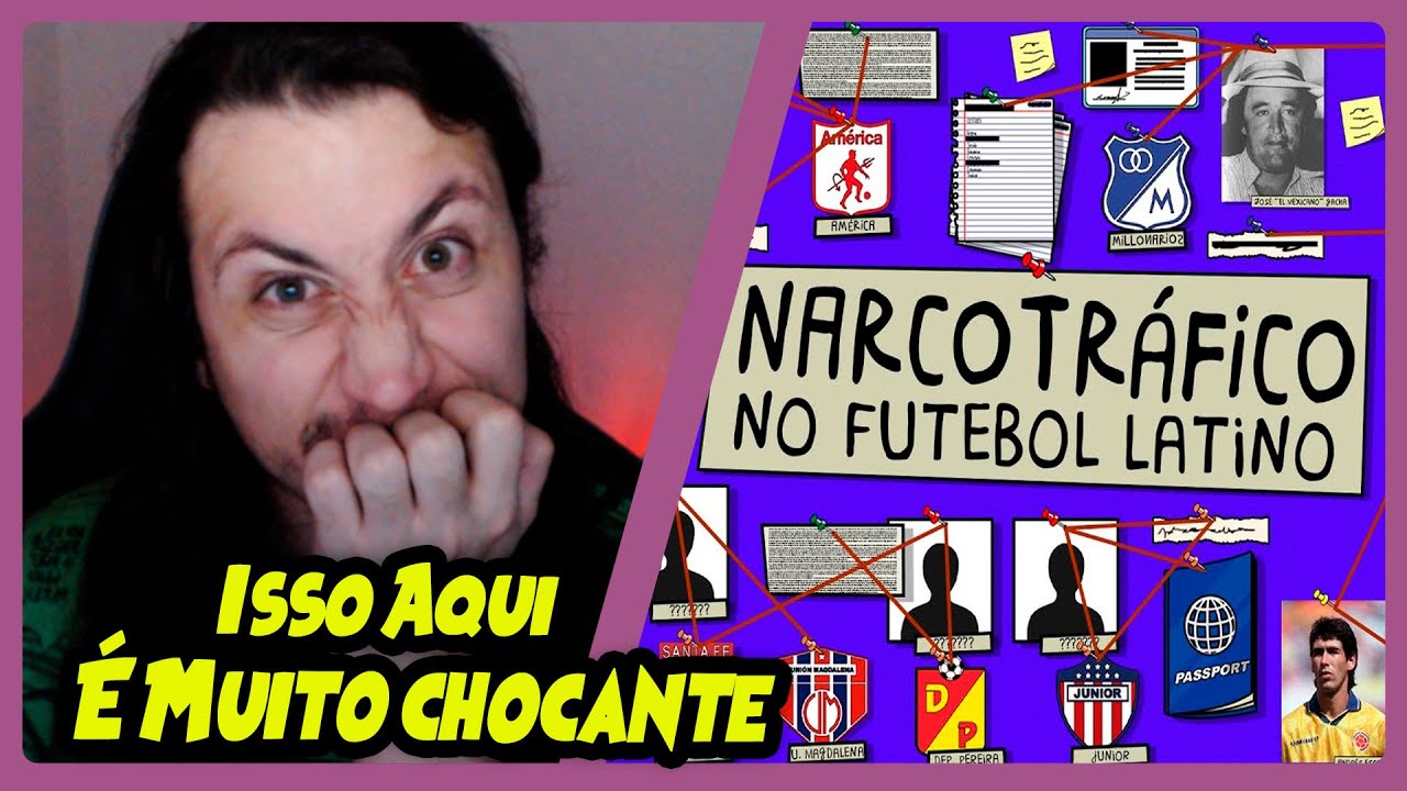 A SOMBRA DO NARCOTRÁFICO NO FUTEBOL LATINO | REACT DO MORENO
