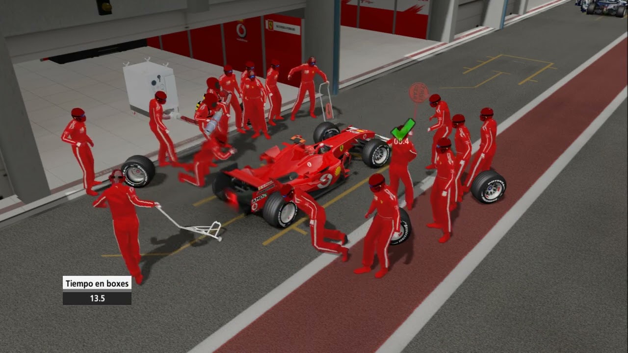 F1 Championship Edition PS3 FRENCH GP Michael Schumacher FERRARI Magny Cours