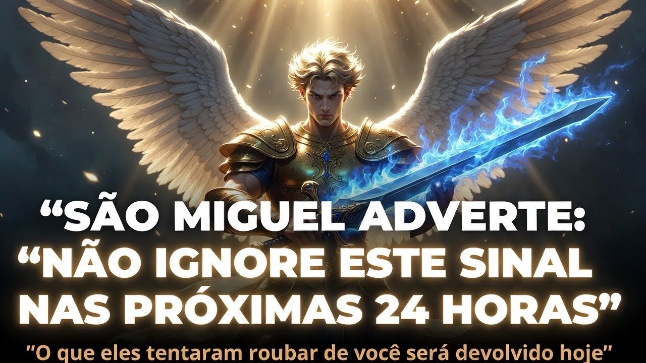 🔔 SÃO MIGUEL ADVERTE, Não ignore este sinal nas próximas 24hr (O que te roubaram será devolvido hoje