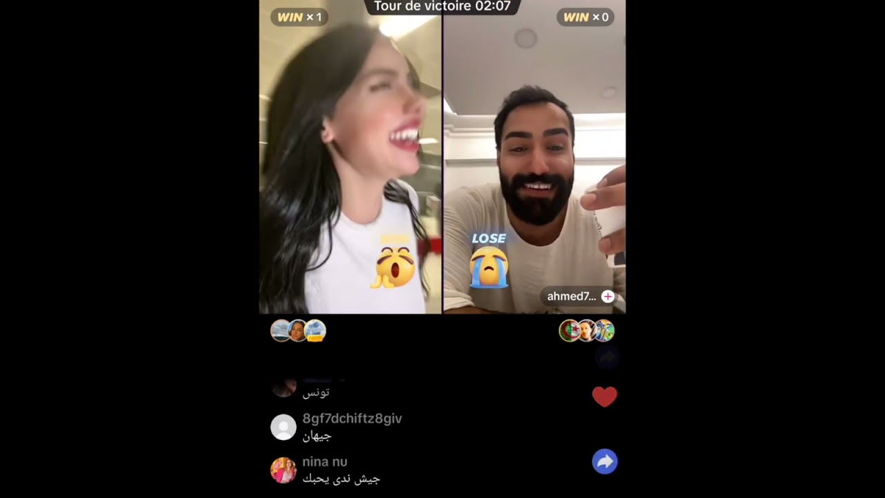 أول لايف لالثنائي الجميل فرح وأحمد شو سر علاقتهم مع بعض بعد البرنامج ؟ 