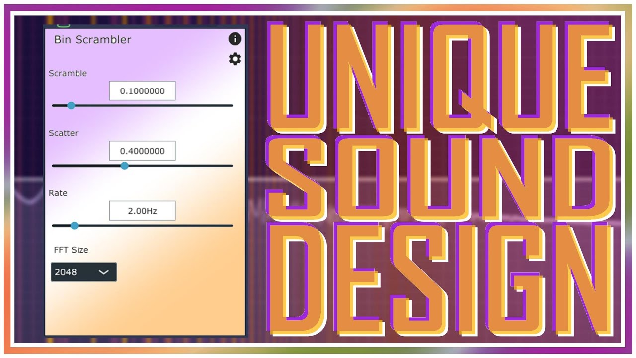 UNIQUE Sound Design with this FREE Spectral Plugin Suite