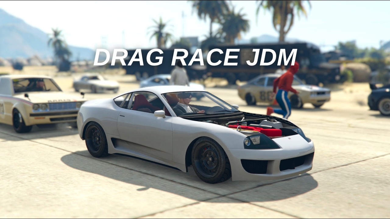GTA V I DRAG RACE JDM BARENG BRDK