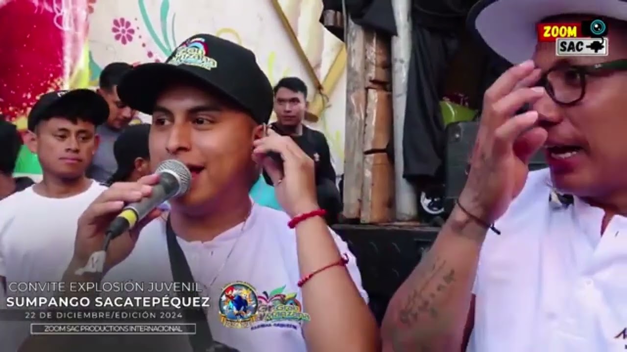 Convite Explosión Juvenil y La gran manzana en Sumpango sacatepequez 2024