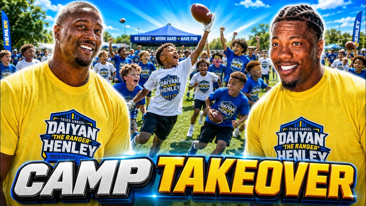 Tony Jefferson Crashed Daiyan Henley's Youth Camp!