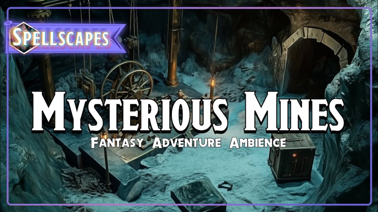 Mysterious Mines | Fantasy Adventure Ambience