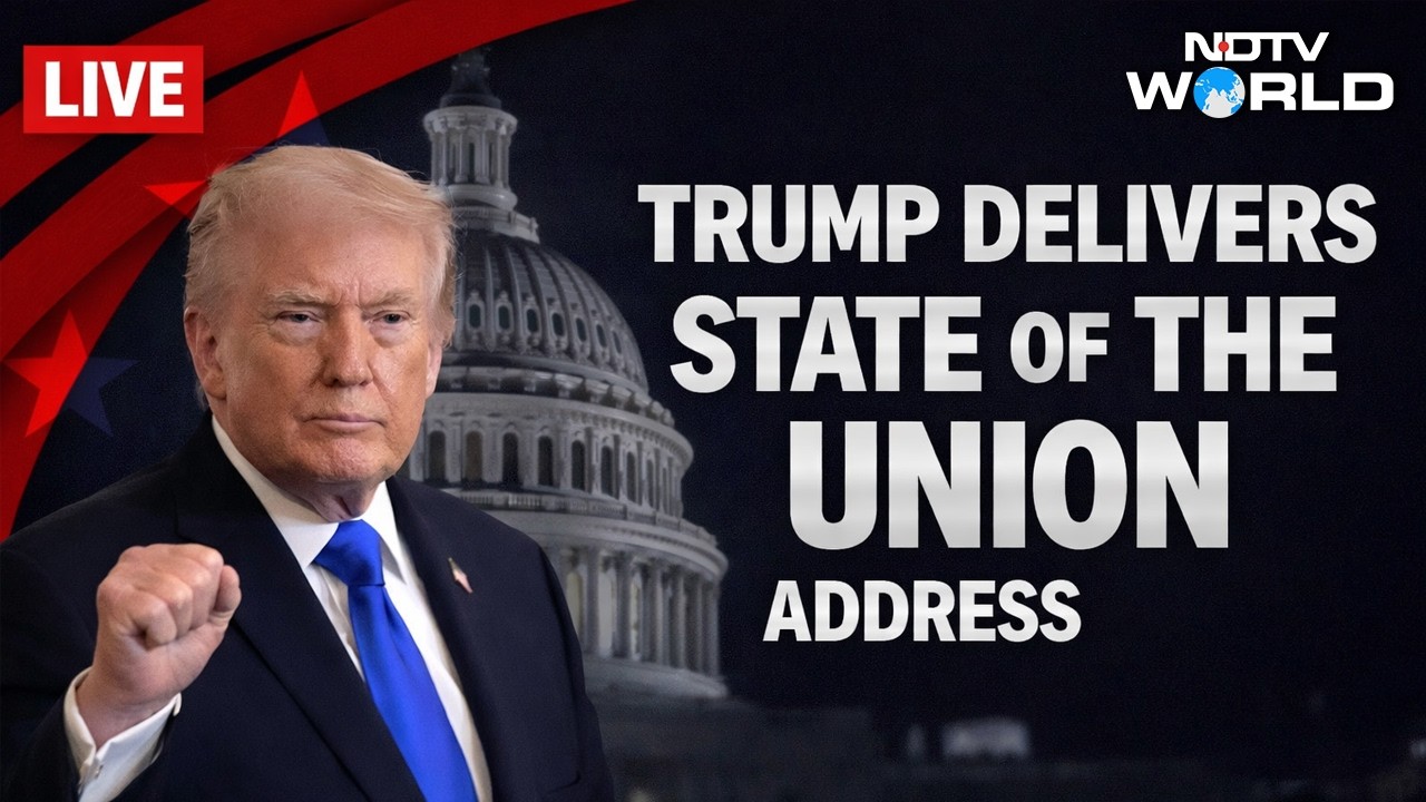 Donald Trump LIVE | Trump Delivers State Of The Union Address | United States