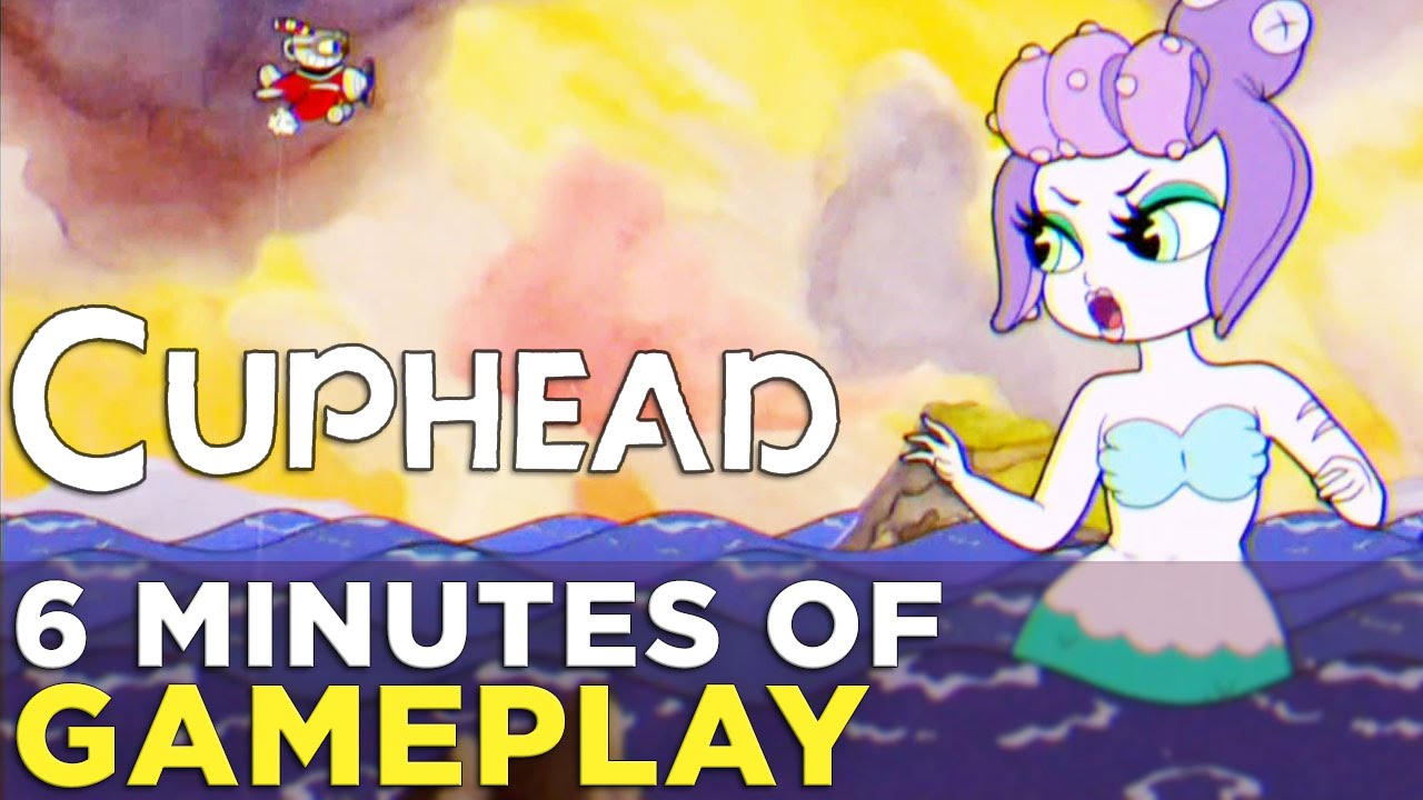 New CUPHEAD Boss Battle Gameplay @ PAX West 2016 — Three Bosses, Buying Gear & More!