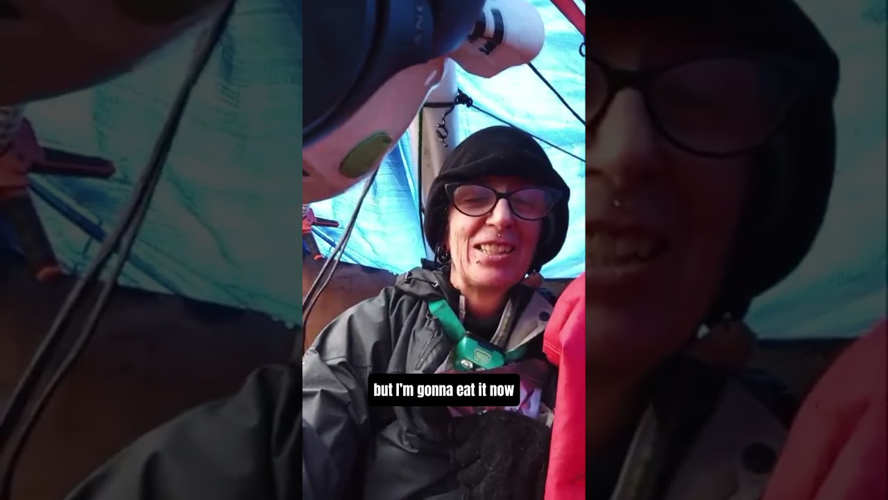 Day 3 in a coal bucket at Stockton Mine #endcoal #climatecrisis