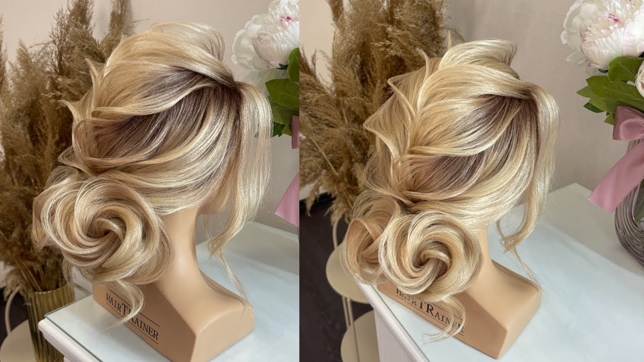 #hairstyletutorial #hairvideo Урок свадебной прически Coc texturat