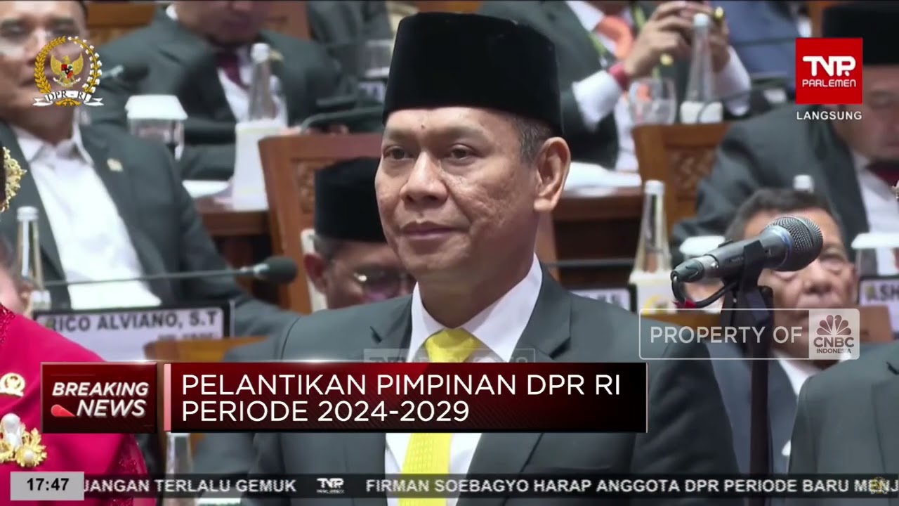 Daftar Nama Pimpinan DPR RI Periode 2024-2029