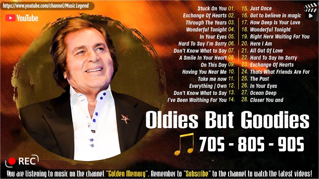 Andy Williams, Tom Jones, Kenny Rogers, Lobo ♥ Oldies Songs Of The 60's and 70's ♥ Best Old Songs