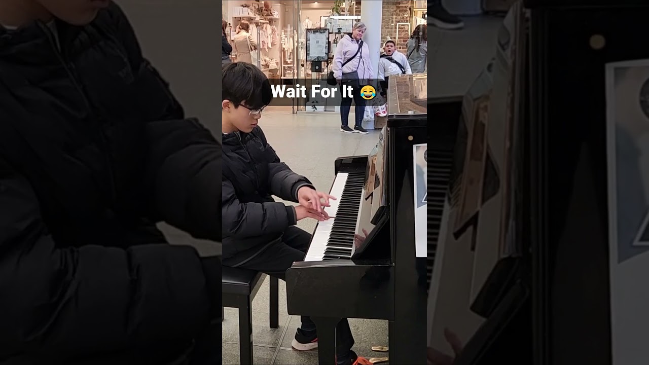 HE WAS SHOCKED When I Played Interstellar on a Public Piano!!! 😂