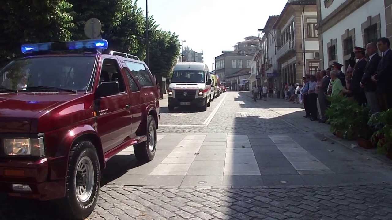 Bombeiros de Penafiel 132 Aniversários em parada