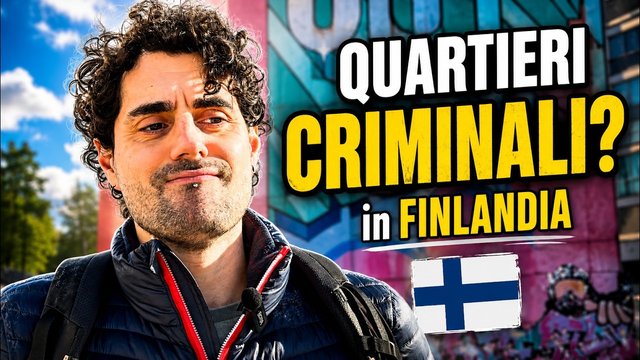 Sono andato nel QUARTIERE più MALFAMATO della Finlandia Myyrmäki