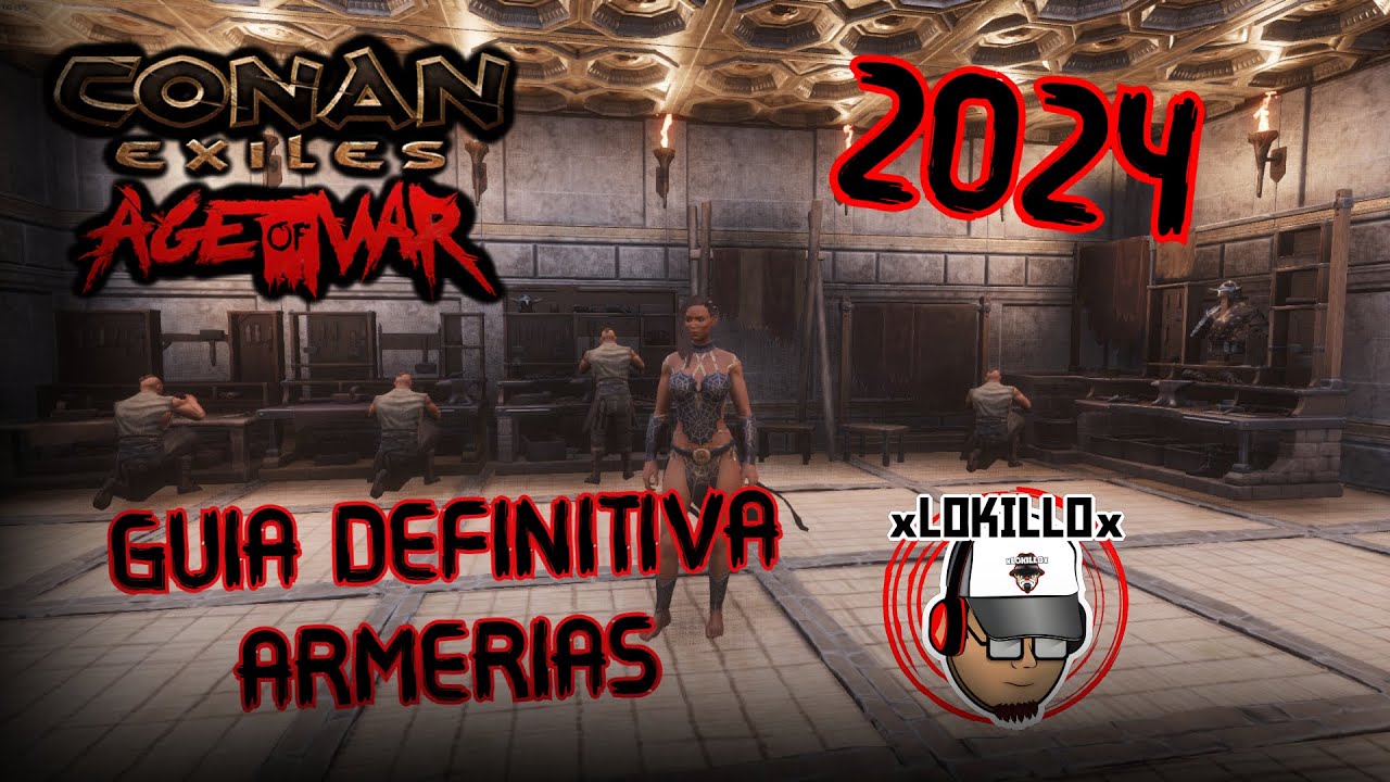BANCO DE ARMERO | GUIA DEFINITIVA | CONAN EXILES AGE OF WAR 3 2024