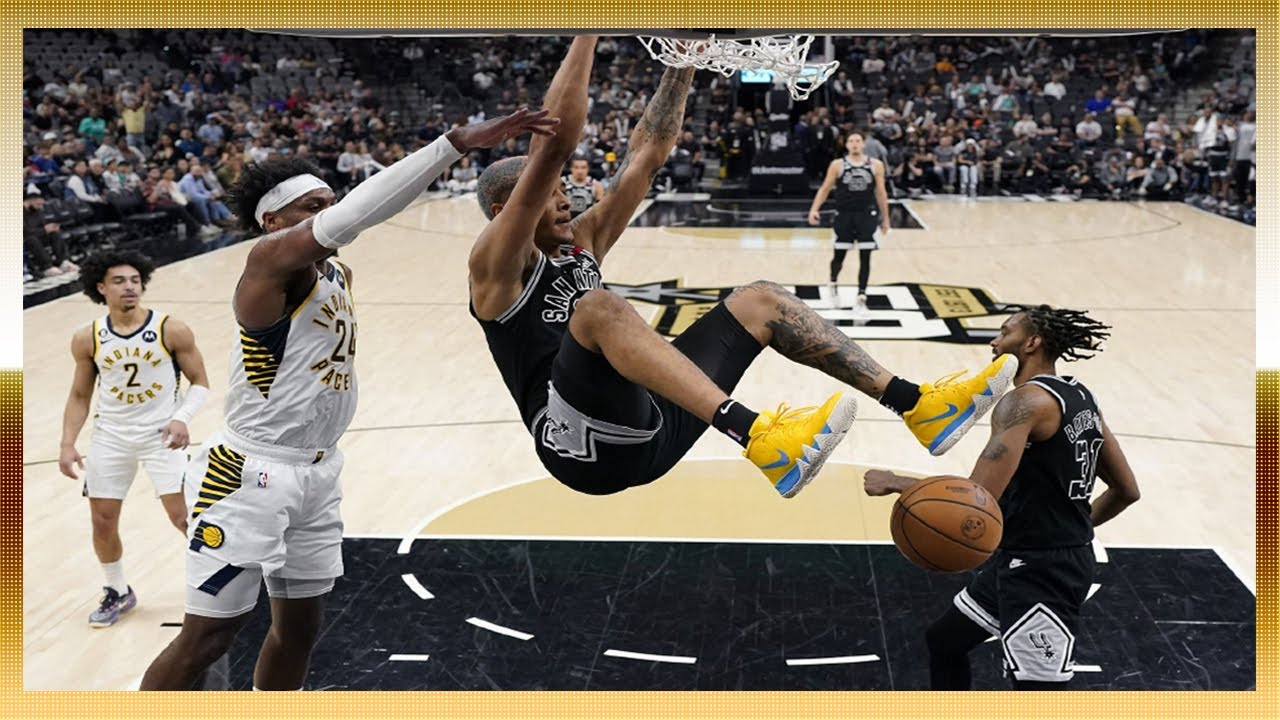 Jeremy Sochan NBA Game No. 51 Indiana Pacers - San Antonio Spurs (99-110) Full Highlights