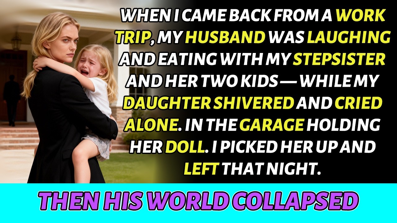 BACK FROM WORK, I FOUND MY HUSBAND SPOILING MY STEPSISTER’S KIDS WHILE MY DAUGHTER SUFFERED！