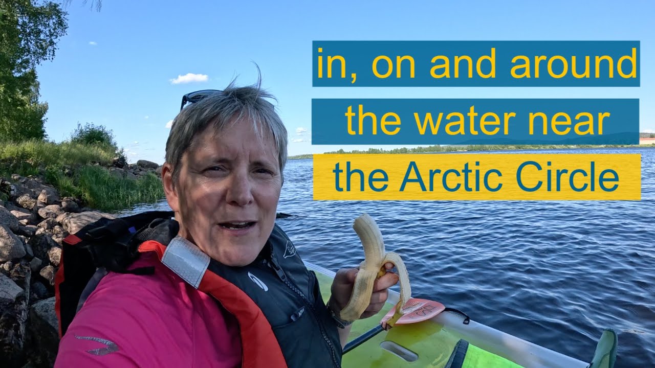 watery action near the Arctic circle in Sweden