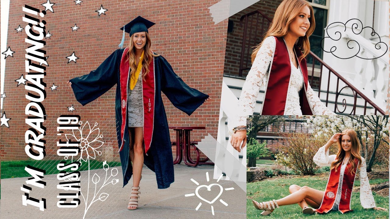 College Graduation Pictures!! || GRWM