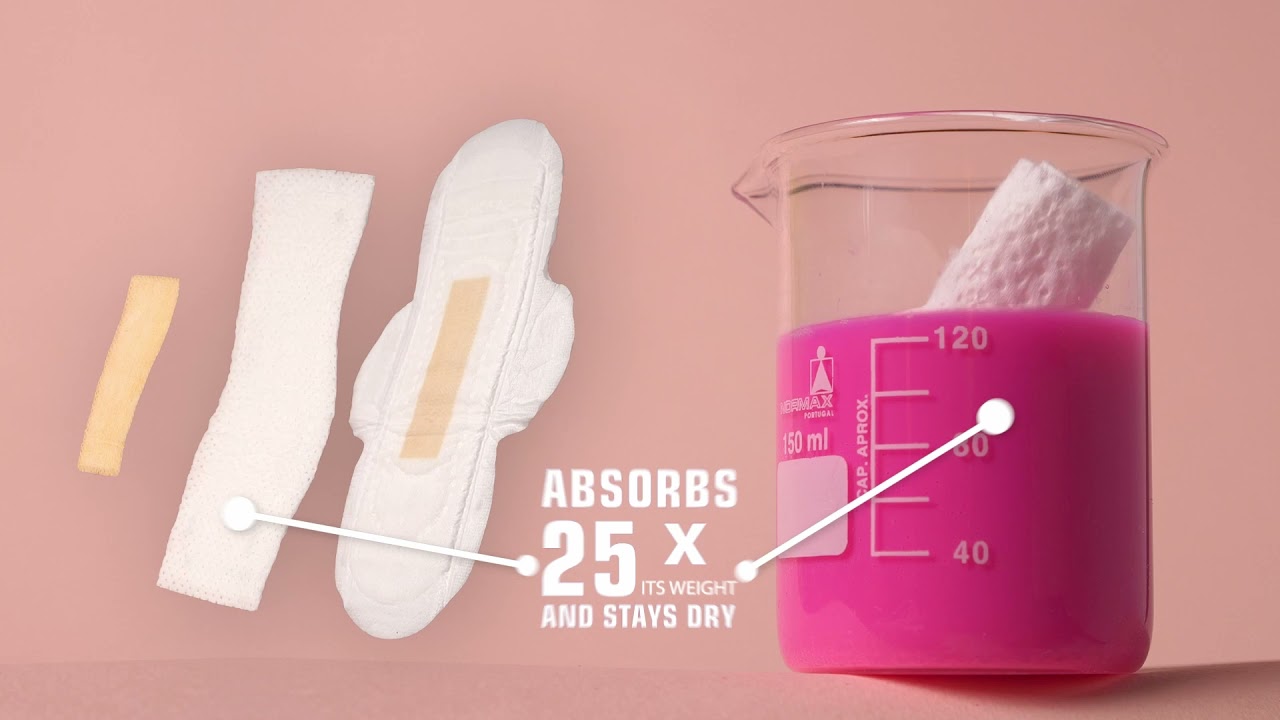 Gentle Day Superior absorbency sanitary pad introduction (EU)
