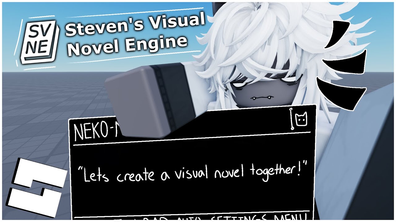 Create your OWN Visual Novel in ROBLOX for FREE! | Steven's Visual Novel Engine