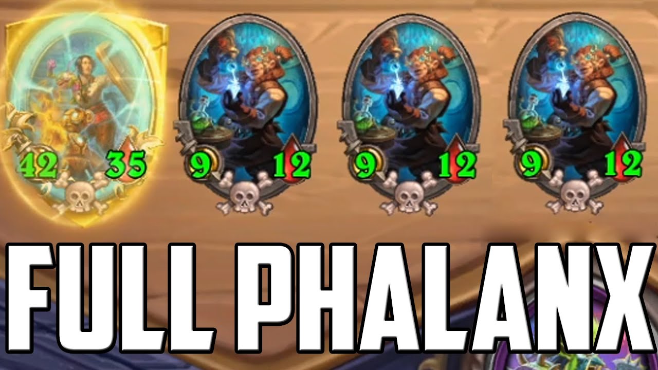 The Full Phalanx Scam Build | Hearthstone Battlegrounds