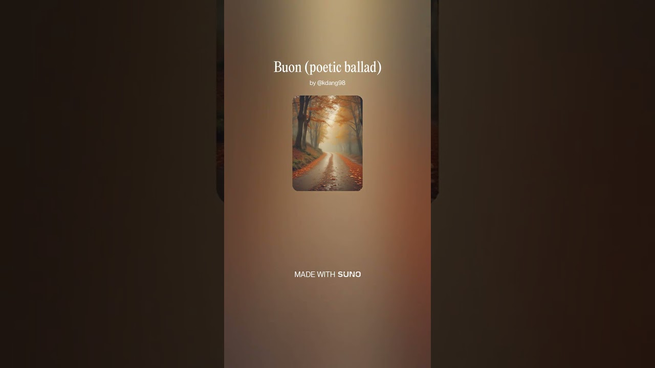 Buồn (poetic ballad) AI Music #viralvideos #aimusic #nhacviet #vietnamesemusic #lovesongs 