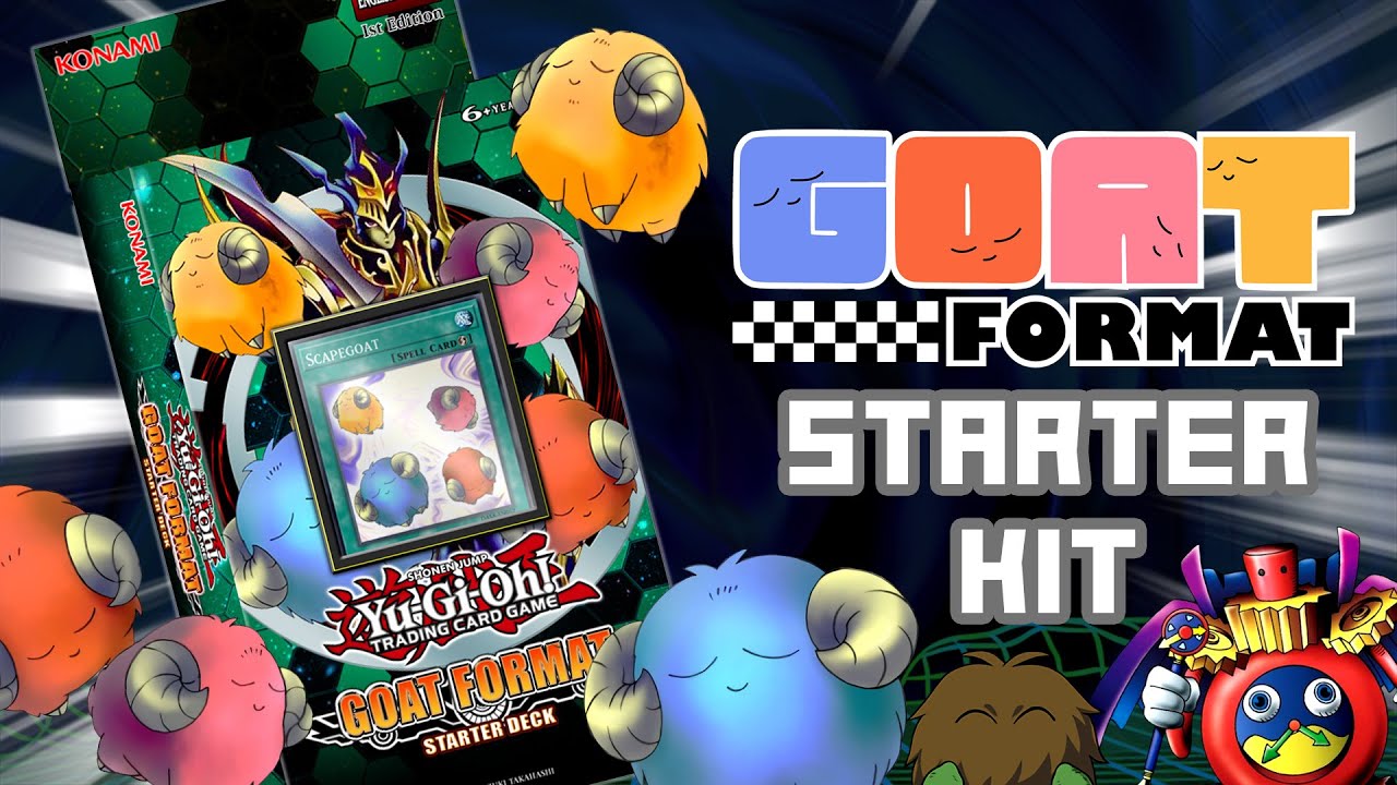KIT DE INICIO PARA JUGAR GOAT FORMAT DE YU-GI-OH! | Reglas y Barajas