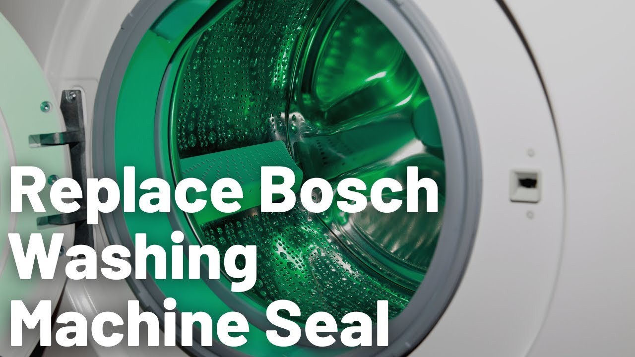 Замена уплотнителя стиральной машины Bosch * Легко *