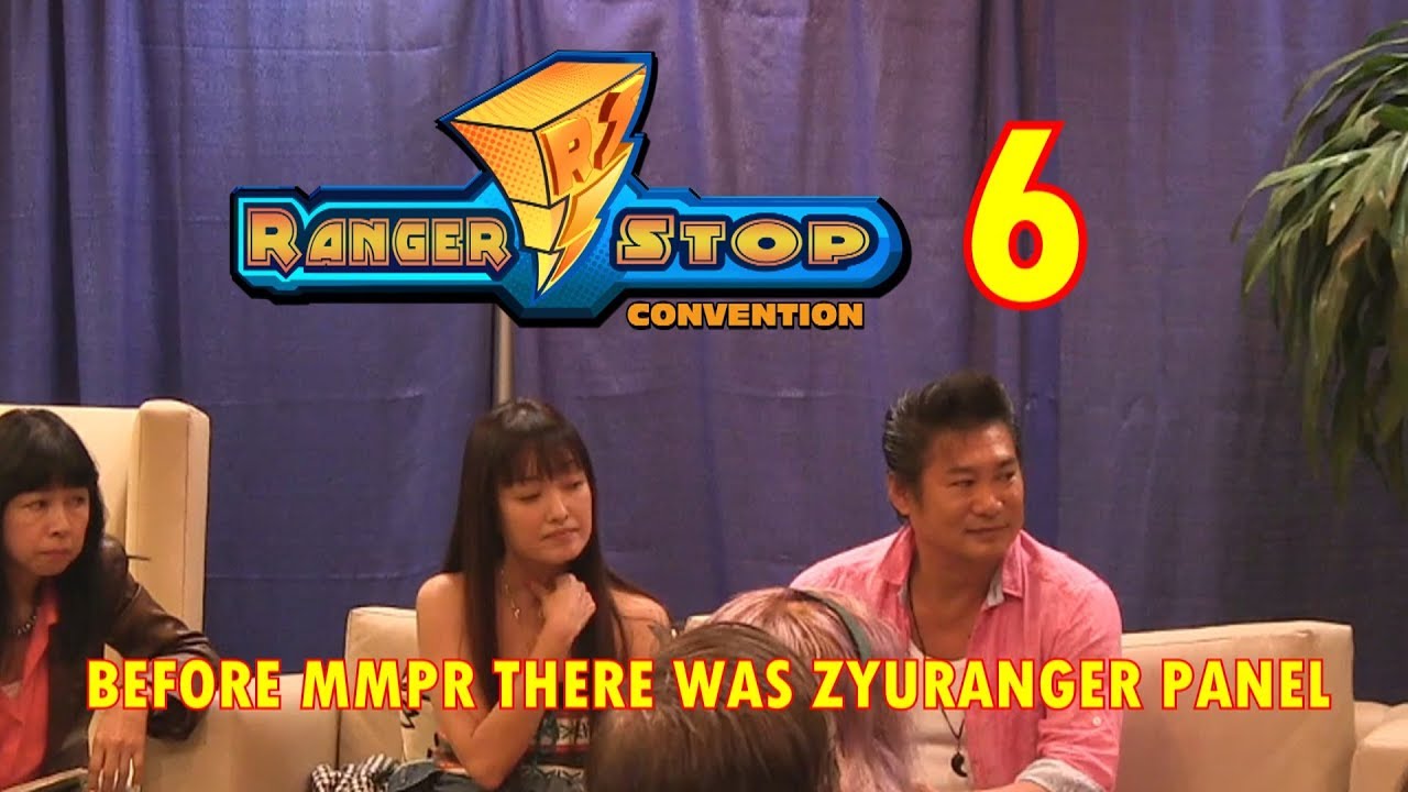 Before MMPR There Was Zyuranger Panel - RangerStop 6 - Yuuta Mochizuki (Geki) & Reiko Chiba (Mei)