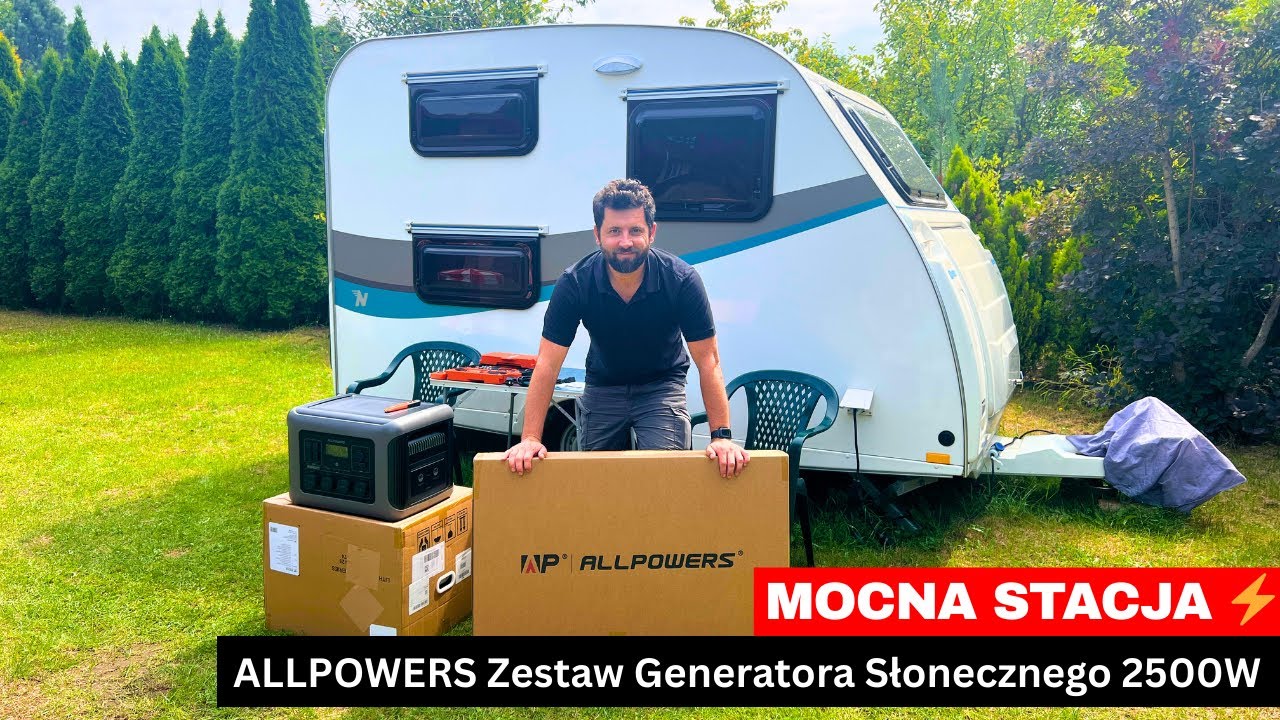 Testujemy przenośną stację zasilającą Allpowers ⚡ + nasze plany i pomysły