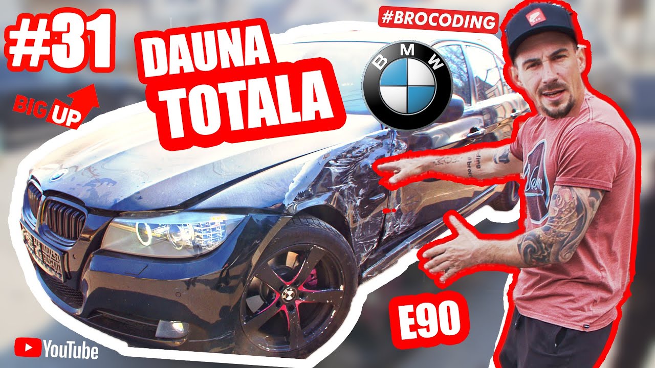 Reparam o DAUNA TOTALA la E90 si schimbam MOTORUL la E46 328i | BMW | 4K | #BROCODING |