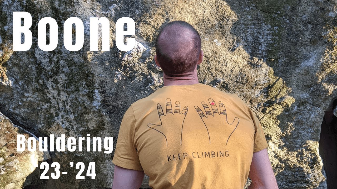 Bouldering in Boone | A Southeast Climbing Trip '23-'24 (Part 1)