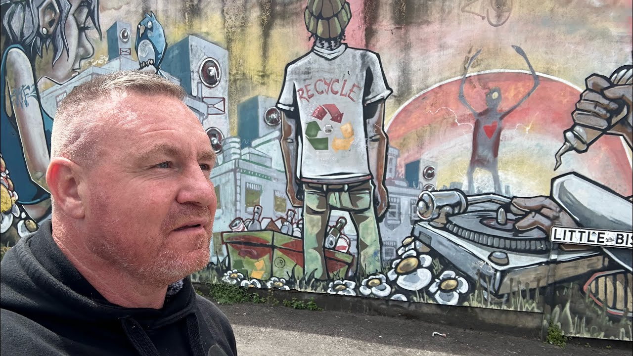 INSIDE The NOTORIOUS GANG RUN ESTATE - St Paul’s BRISTOL known as STAB CENTRAL.