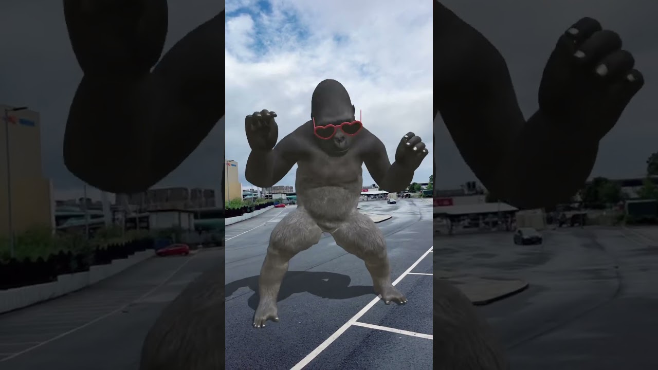 Ape loves the Police, Especially in a car park #barnsley