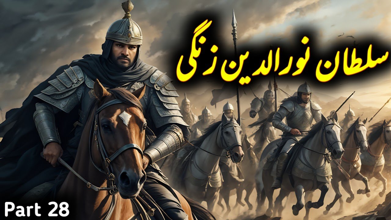 Part 28~History of Sultan Noor uddin Zangi in Urdu & Hindi|Amir Garbi & His Friend Reached  Damiscus