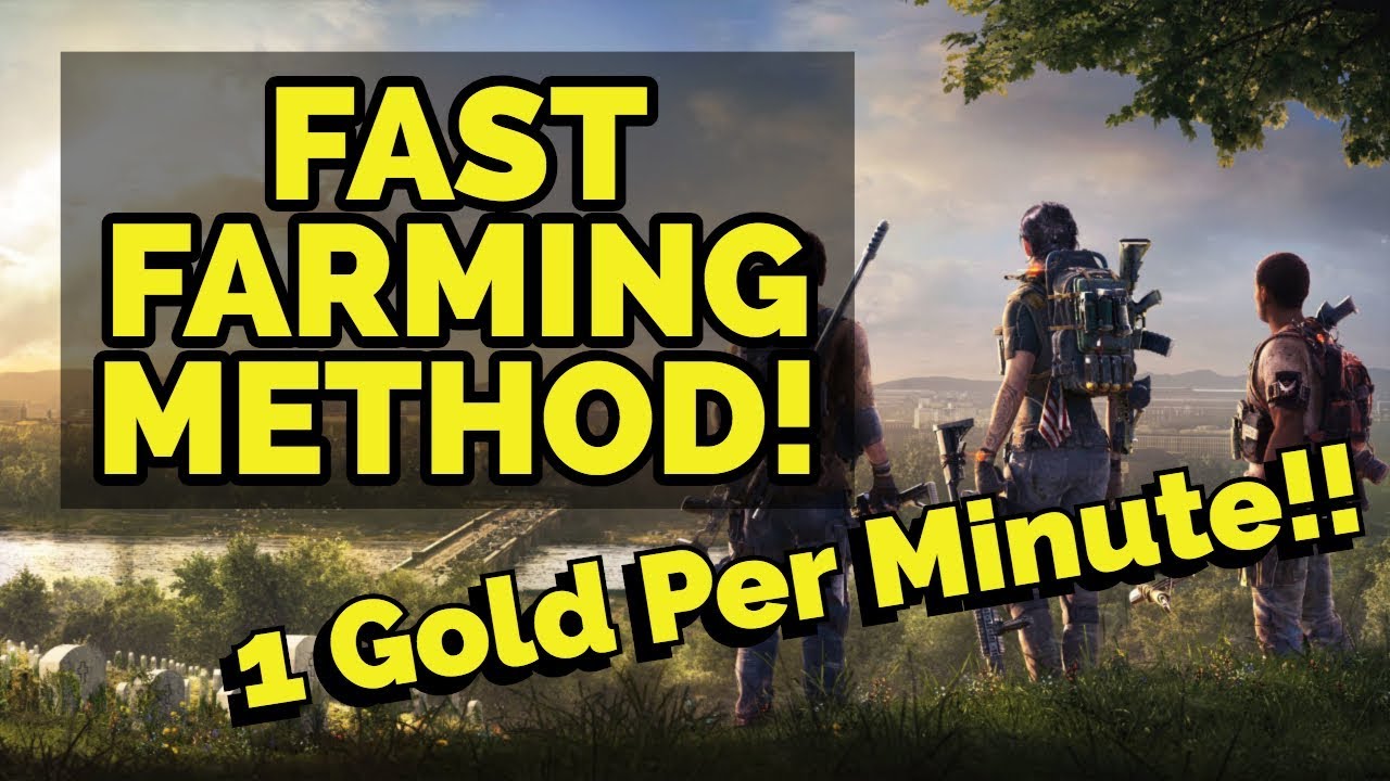 The Division 2 FAST HIGH-END FARMING METHOD!