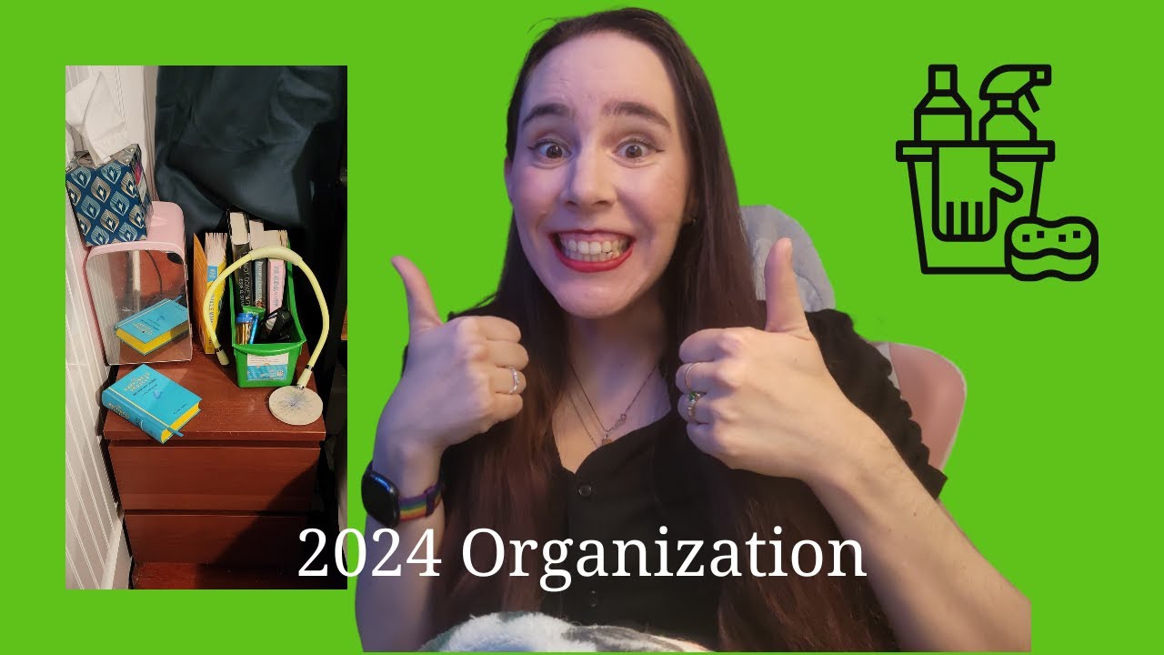 Organize With Me : Nightstand 2024